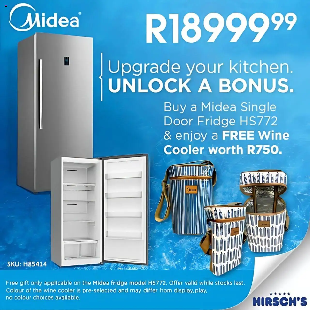 New Hirsch's catalogue – valid from 03.09.2025 | Page: 1 | Products: Fridge, Cooler, Wine