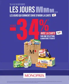 Monoprix - Prévisualisation de Monoprix catalogue valide à partir de 04.11.2025