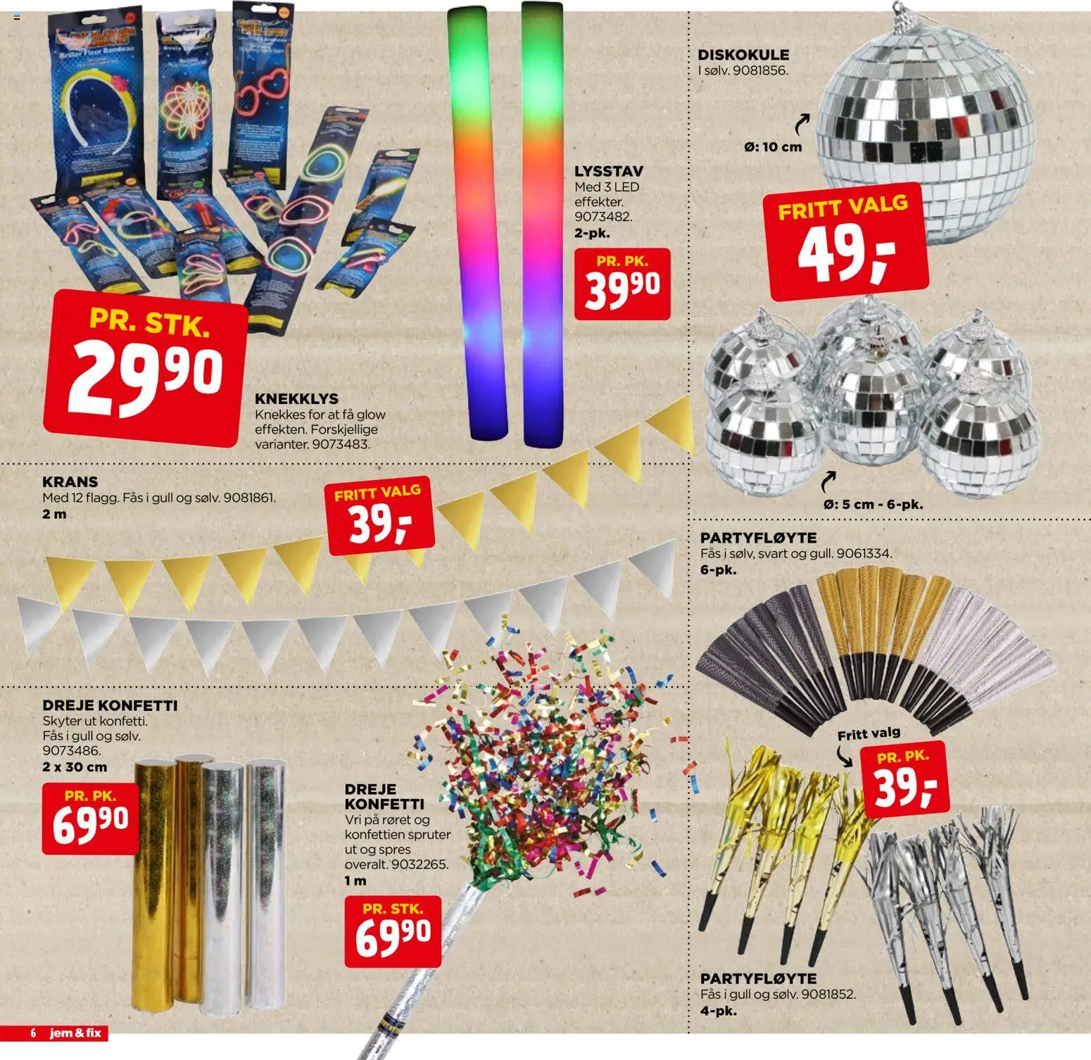 {H1} | Side: 6 | Produkter: Briller