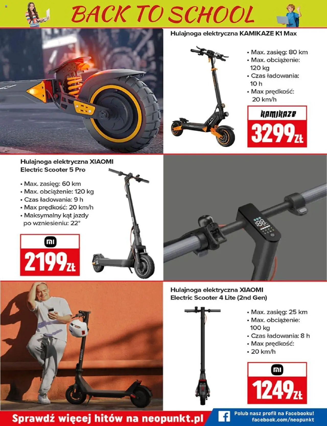Neopunkt Gazetka od 18.08.2025 | Strona: 7 | Produkty: Hulajnoga elektryczna