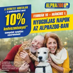 AlphaZoo Akciós újság - amely érvényes a következő dátumtól: 16.02.2026