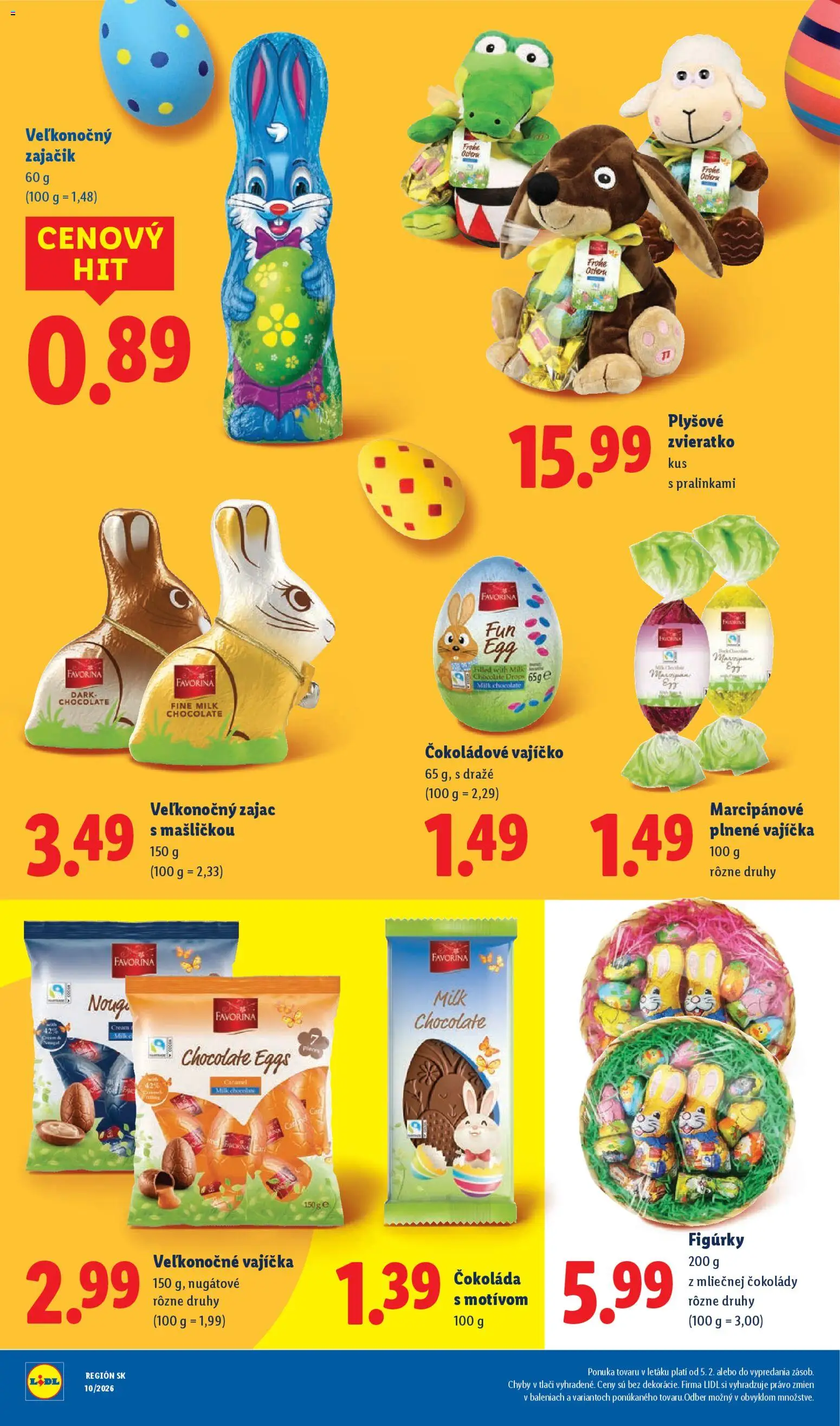 Nové Lidl akcie – leták je platný od 02.03.2026 | Strana: 36 | Produkty: Čokoláda