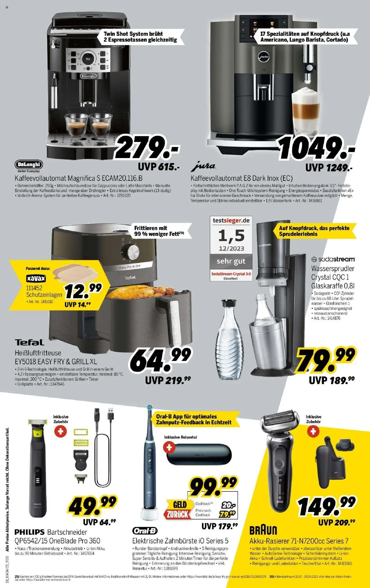 Medimax Prospekt Bautzen - gültig ab dem 16.08.2025 | Seite: 8 | Produkte: Philips, Elektrische zahnbürste, Öl, Dusche