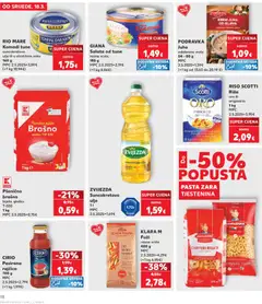 PASTA ZARA, Tjestenina - Pregled kataloga iz trgovine Kaufland, vrijedi od 18.03.2026 | Stranica: 18