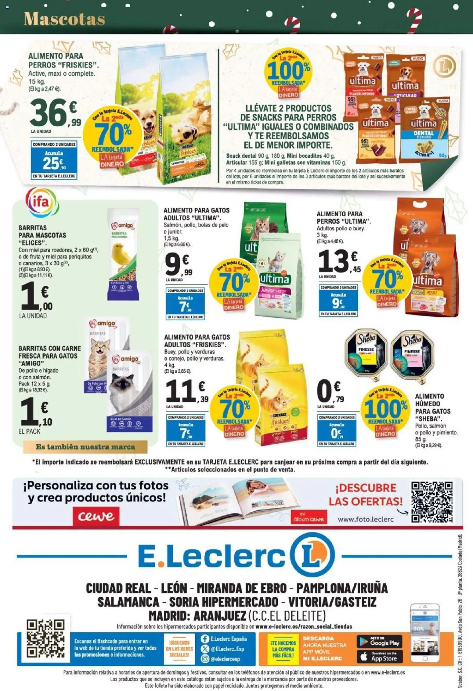 E.Leclerc folleto │ válido desde el 03.12.2025 | Página: 36 | Productos: Ψηφιακή κάμερα, Té, Galletas