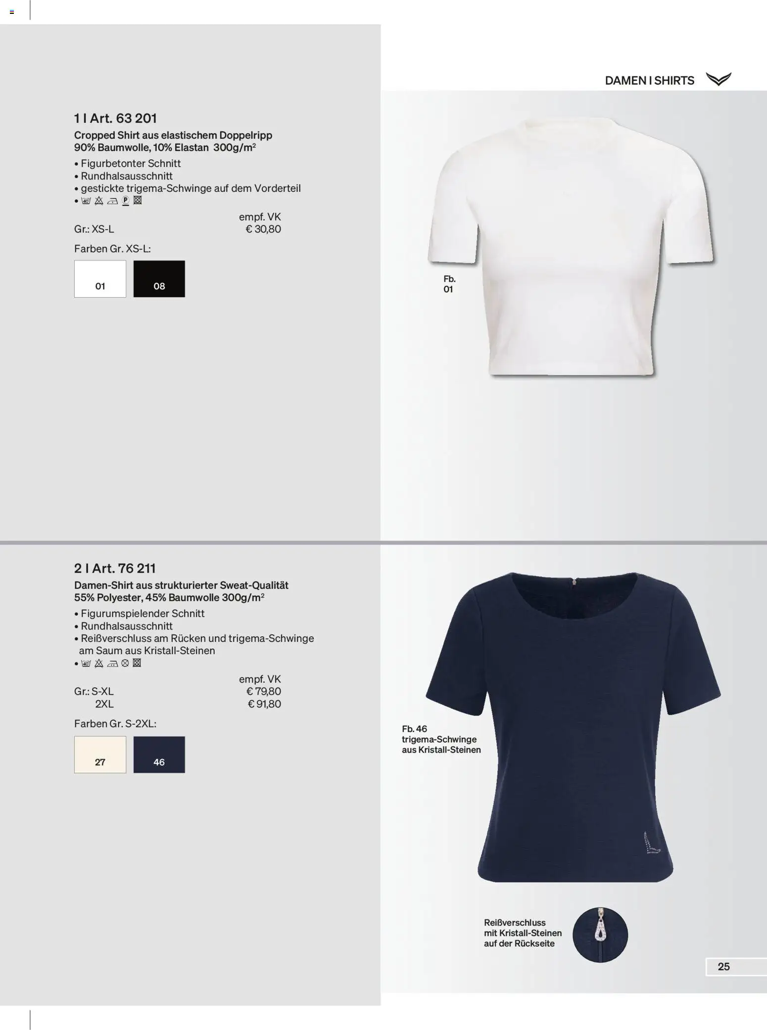 Trigema Prospekt – gültig ab 01.02.2026 | Seite: 25 | Produkte: Shirt