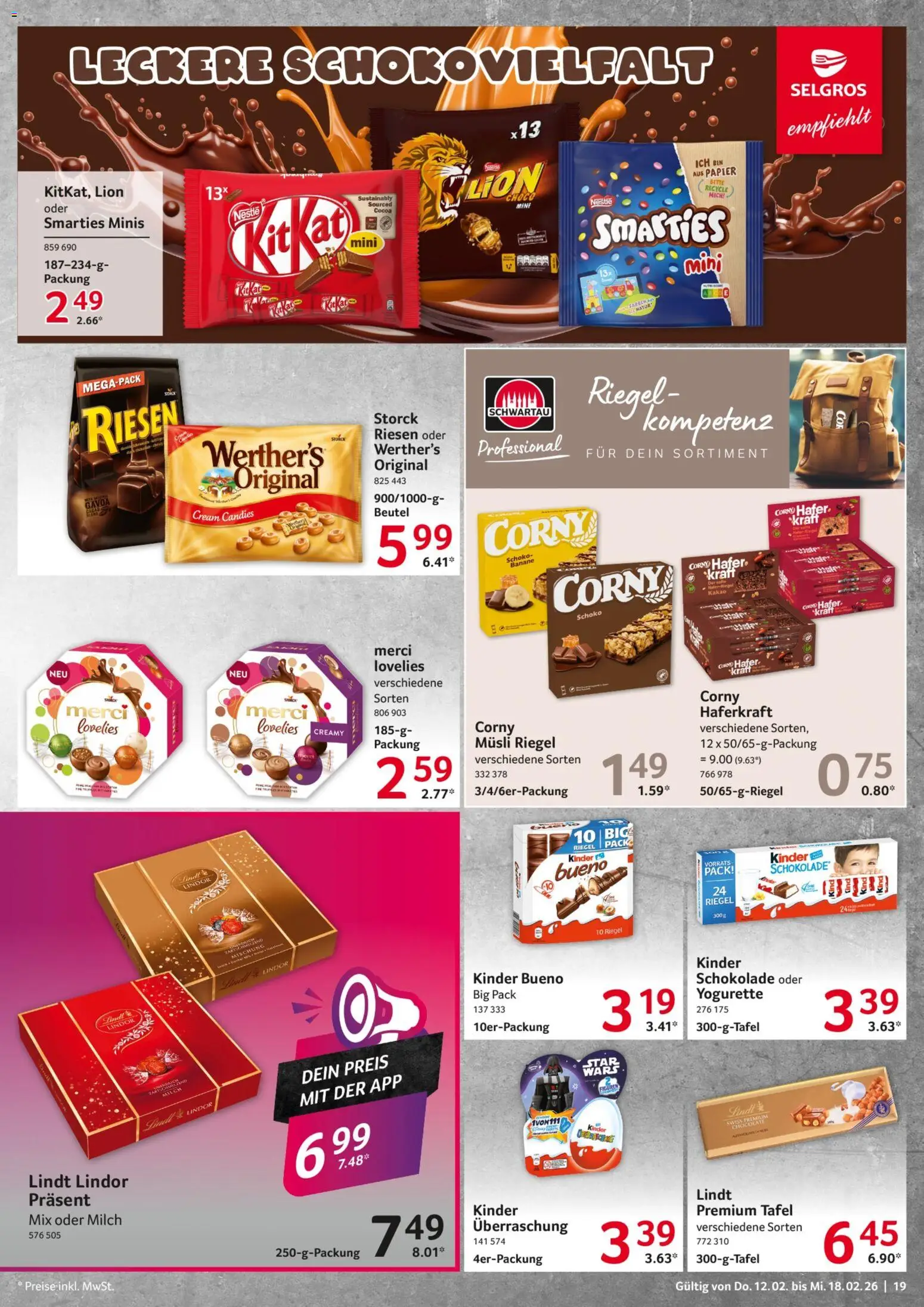 Selgros Prospekt 	 – gültig ab 12.02.2026 | Seite: 19