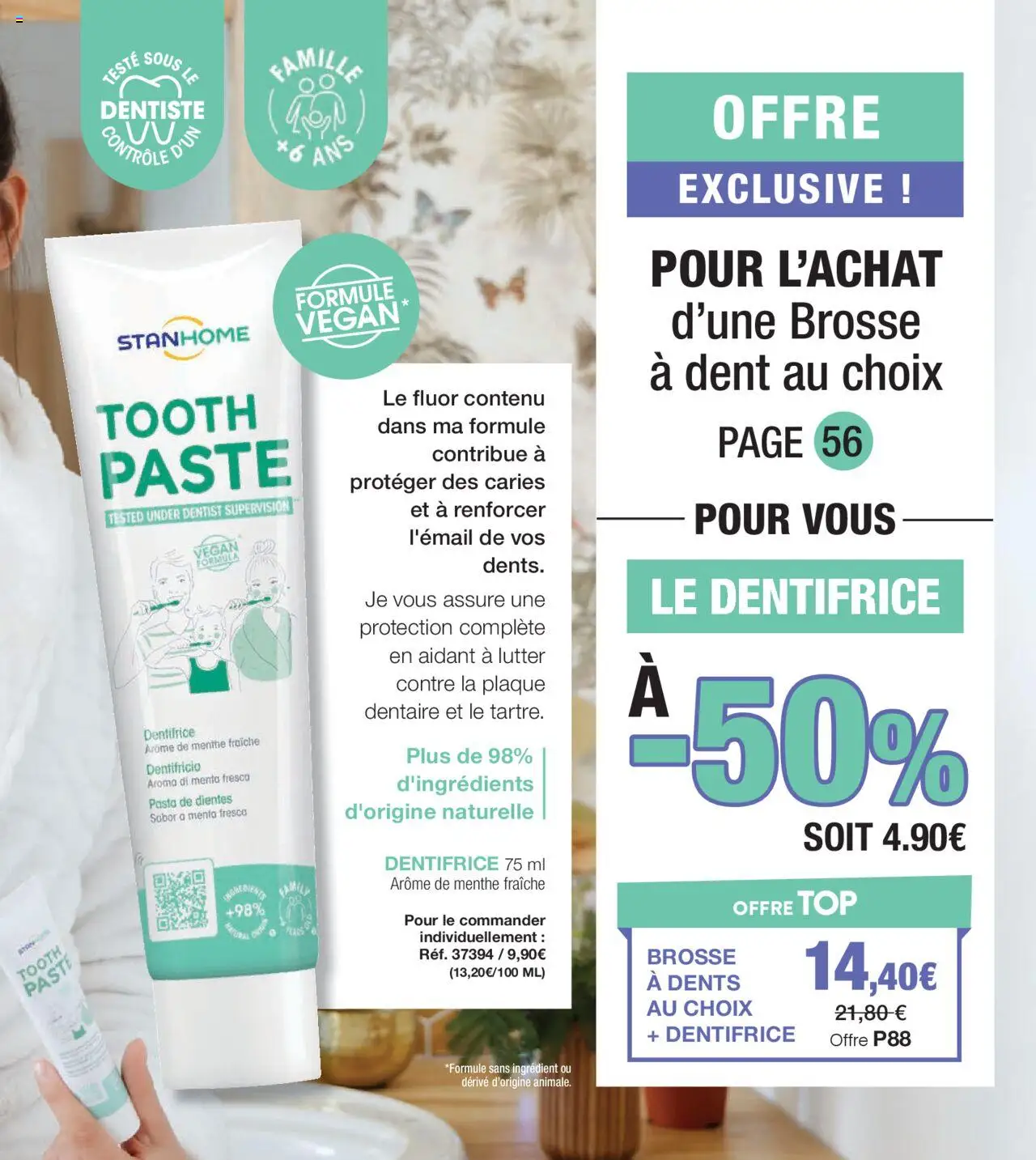  | Page: 57 | Produits: Menthe, Brosse, Dentifrice, Brosse à dents