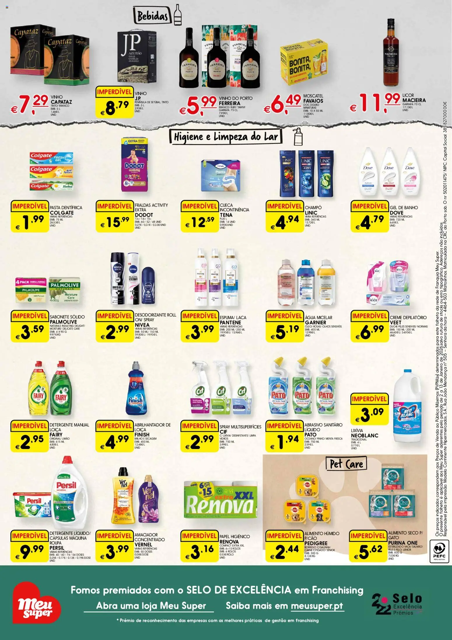 Meu Super folheto │ válido de 02.01.2026 | Página: 4 | Produtos: Creme depilatório, Detergente, Licor, Sabonete