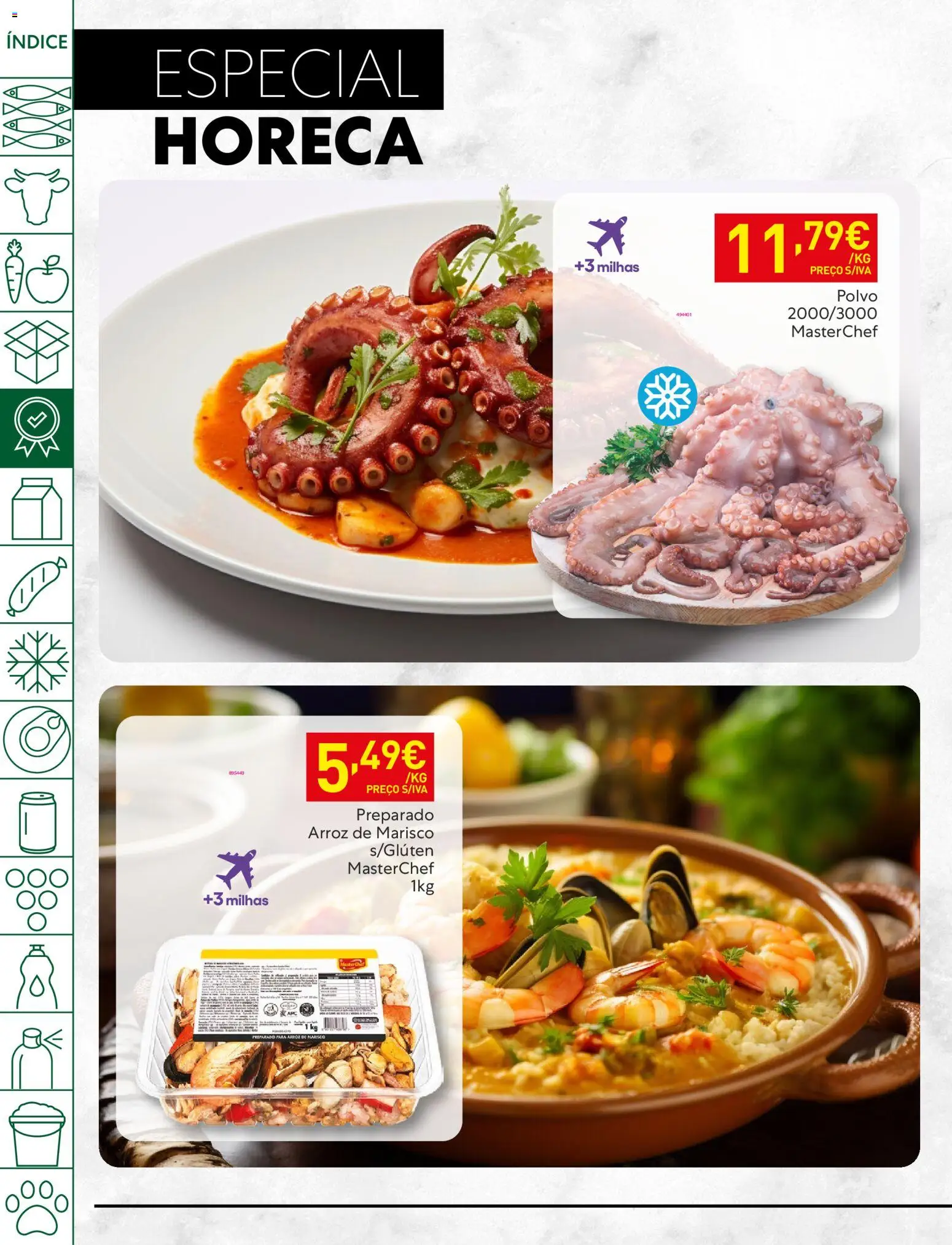 Recheio folheto │ válido de 18.11.2025 | Página: 8 | Produtos: Polvo, Arroz