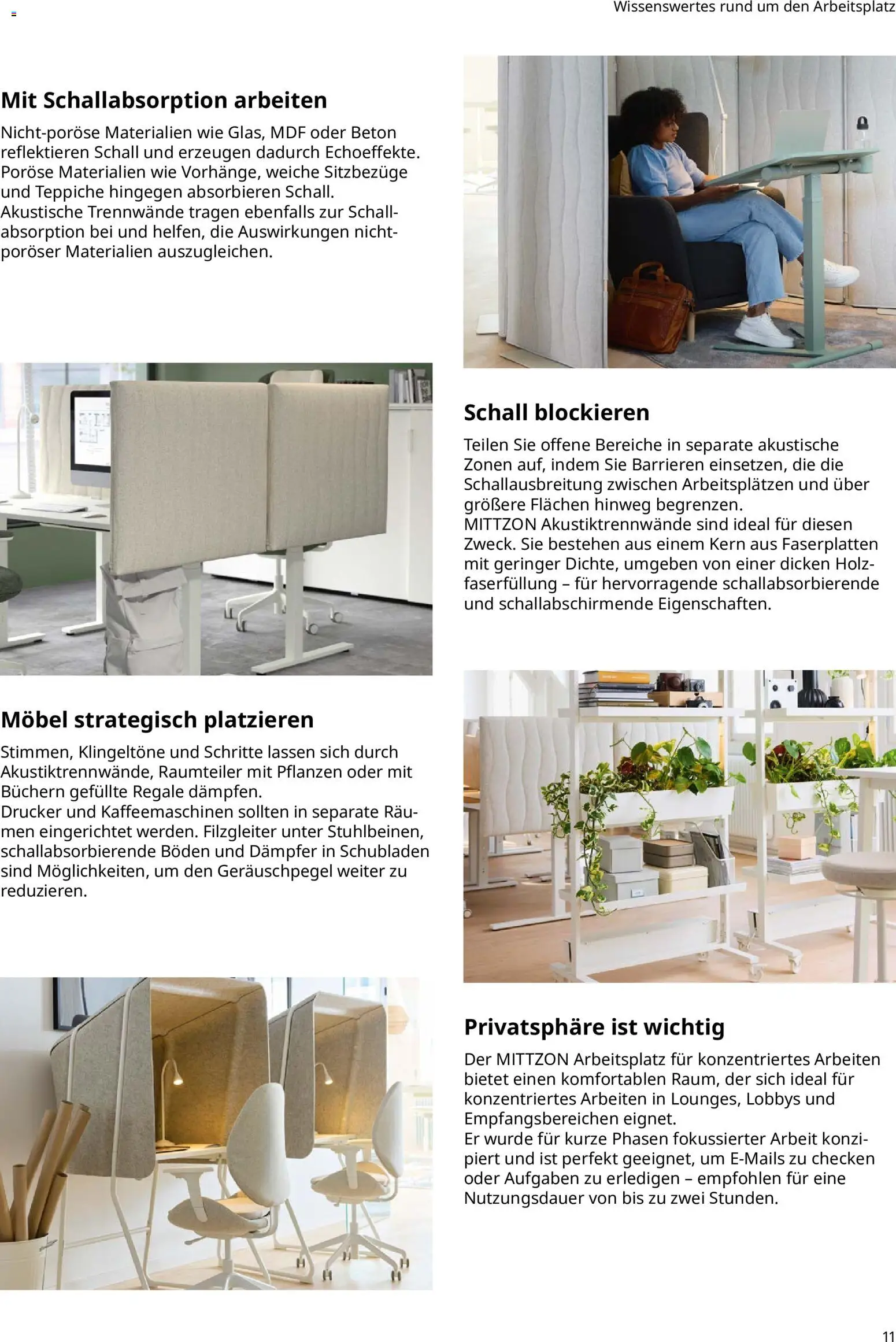 Ikea Büroeinrichtung – gültig ab 02.01.2026 | Seite: 11 | Produkte: Raumteiler, Drucker