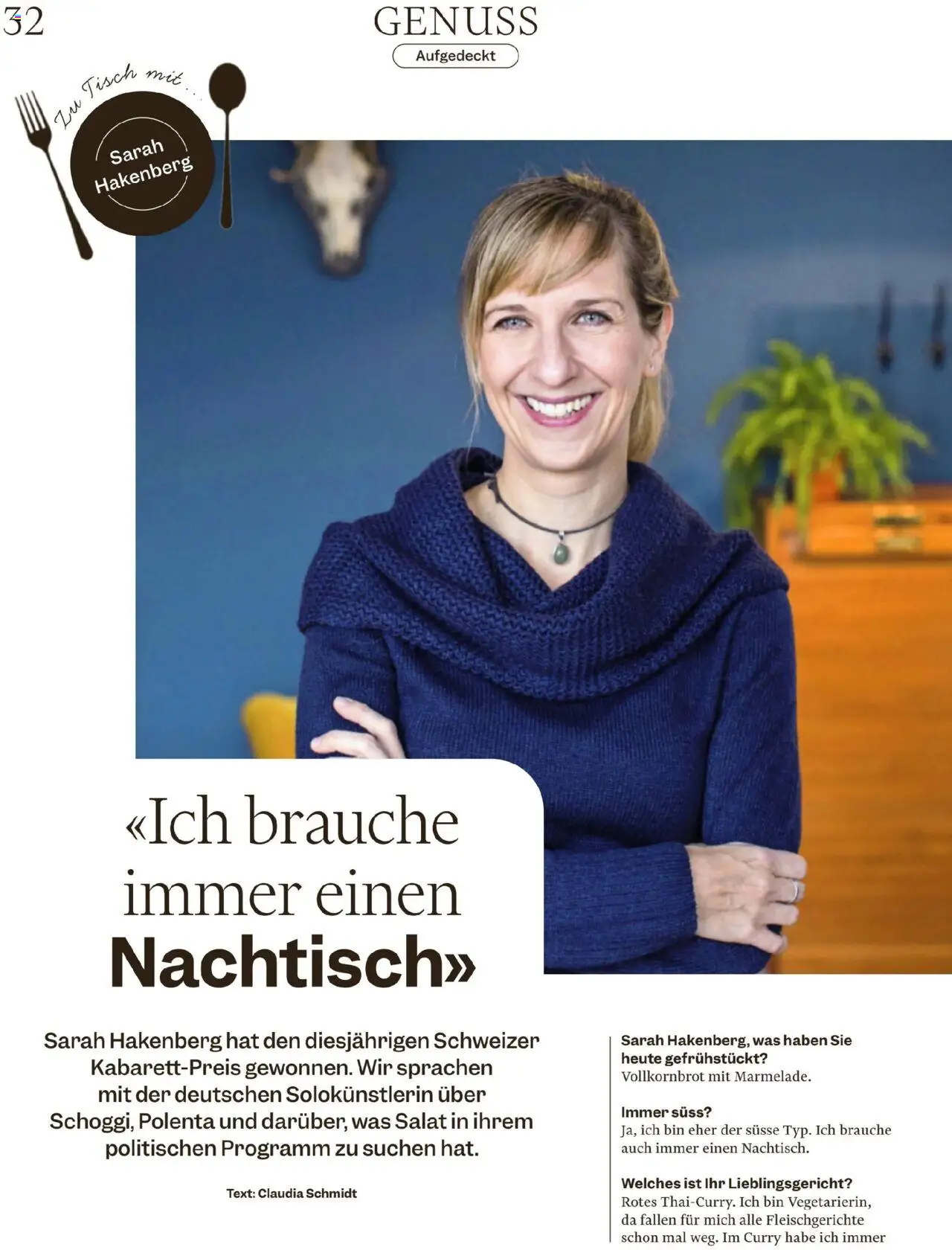 Migros - Magazin ab 12.08.2025 | Seite: 32 | Produkte: Tisch, Vollkornbrot, Salat