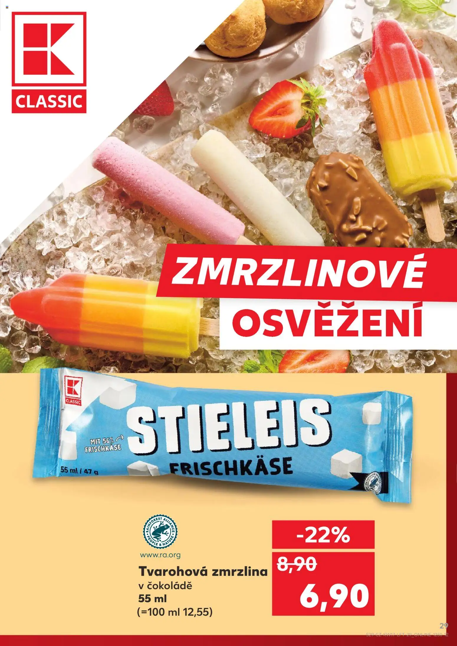 Kaufland leták - Liberec od 22.04.2026 | Strana: 29 | Produkty: Zmrzlina