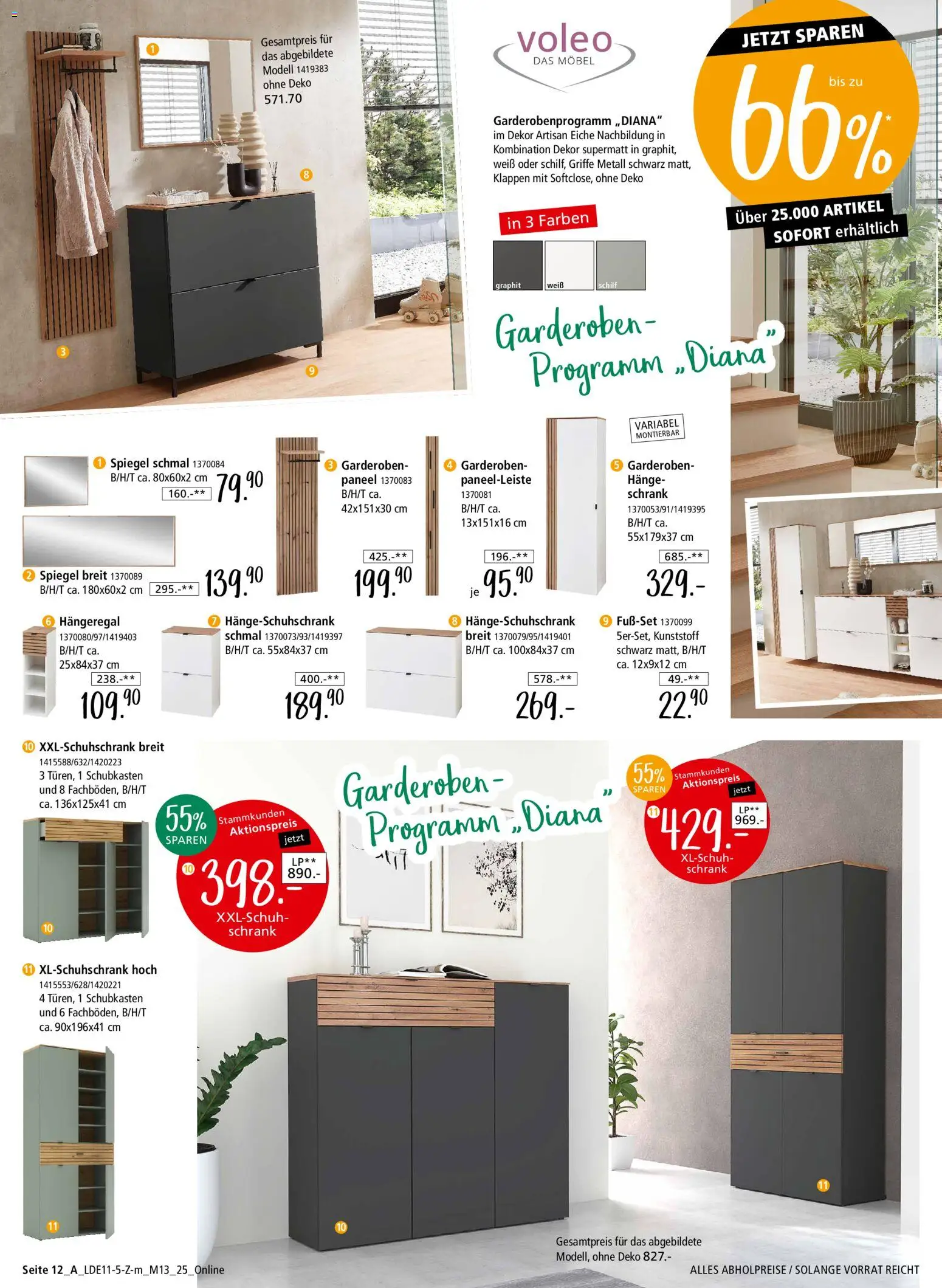 Zurbrüggen Z2-Junges Wohnen – gültig ab 08.11.2025 | Seite: 26 | Produkte: Schrank, Spiegel