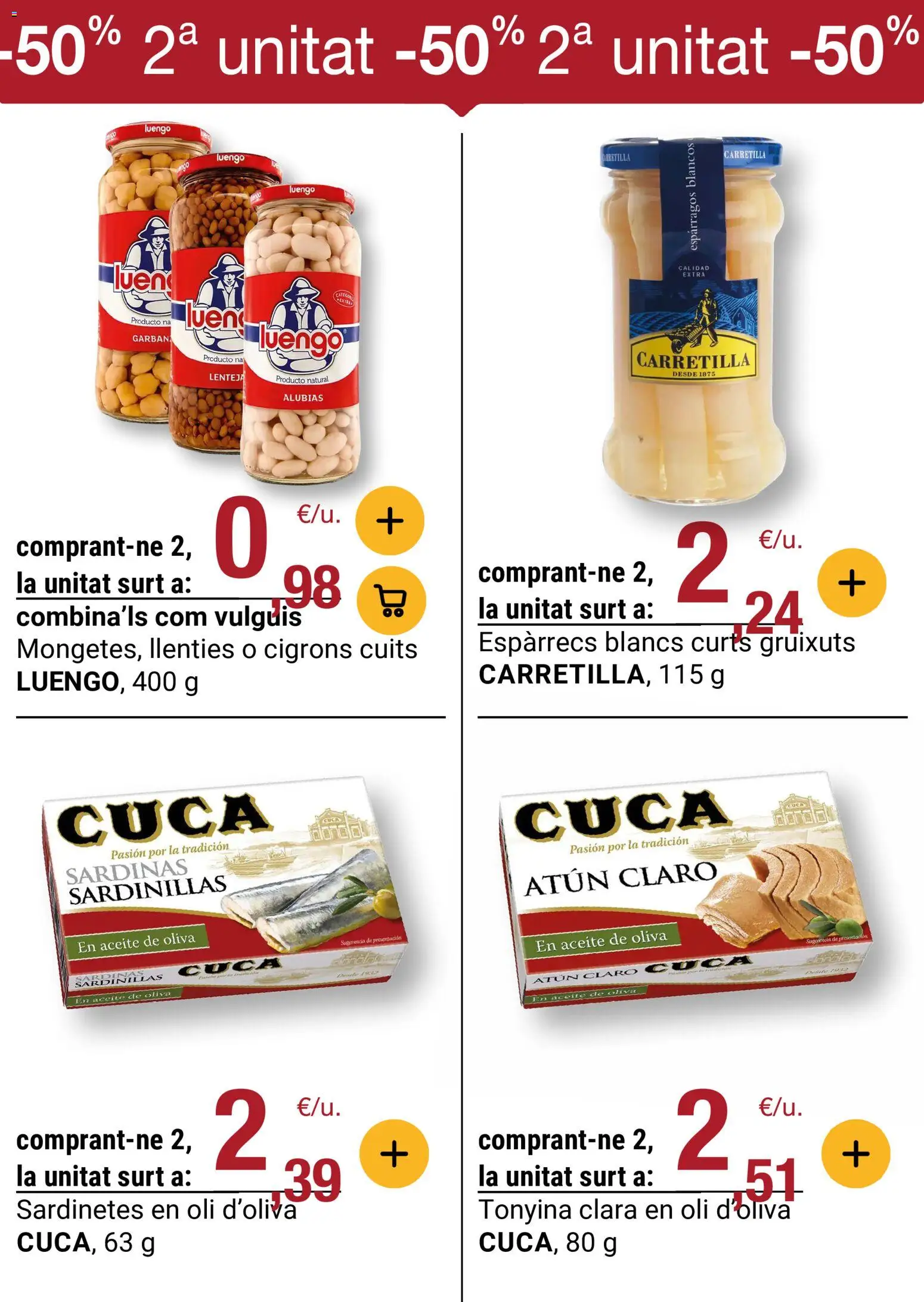 Bonpreu folleto │ válido desde el 04.11.2025 | Página: 22 | Productos: Sardinillas, Aceite, Νερό καρύδας, Aceite de oliva