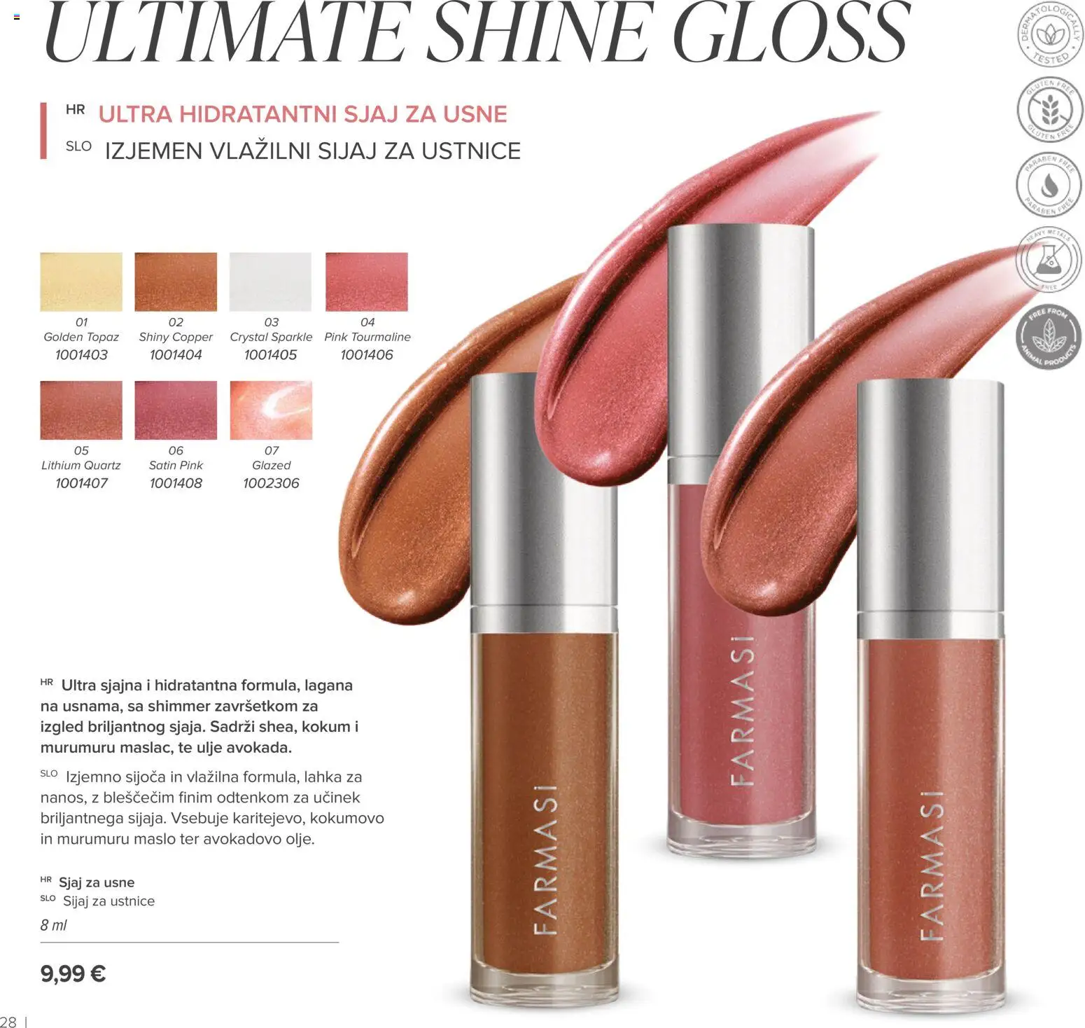 Farmasi katalog | vrijedi od 01.01.2026 | Stranica: 28 | Proizvodi: Ulje