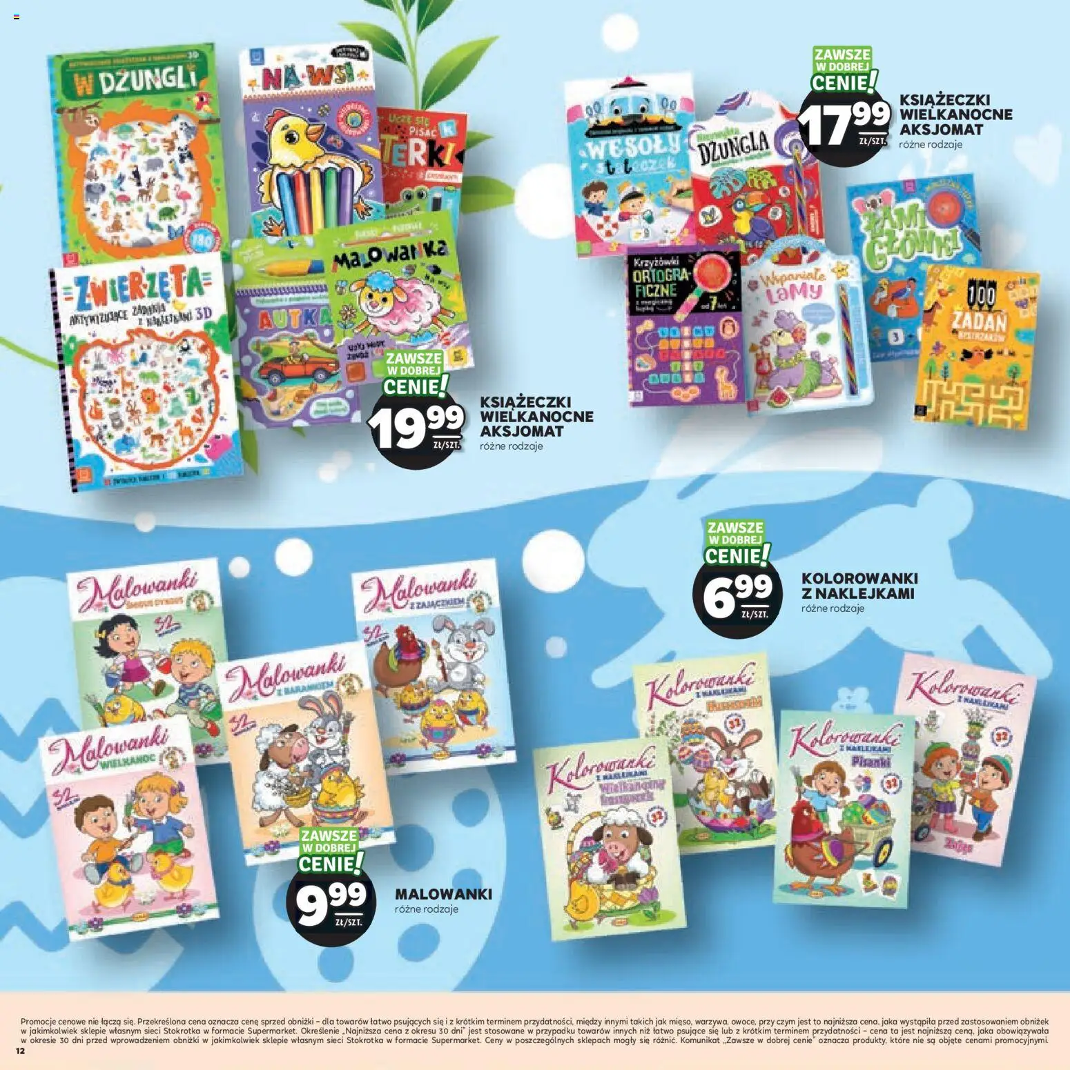 Stokrotka gazetka - Wielkanoc od 19.03.2026 | Strona: 12 | Produkty: Stokrotka