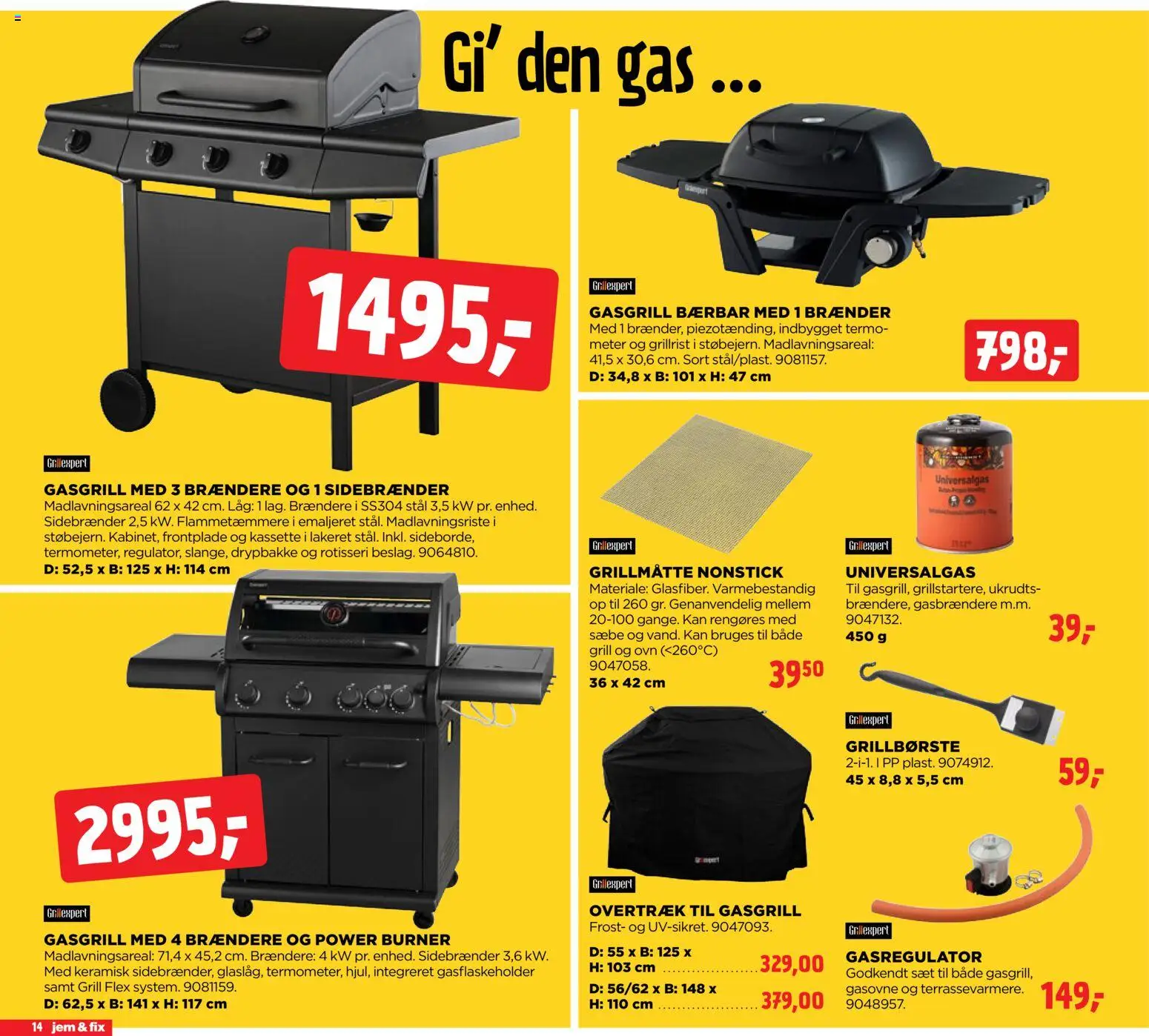 Jem & fix tilbudsavis – gyldig fra 01.03.2026 | Side: 14 | Produkter: Sæbe, Ovn, Grill