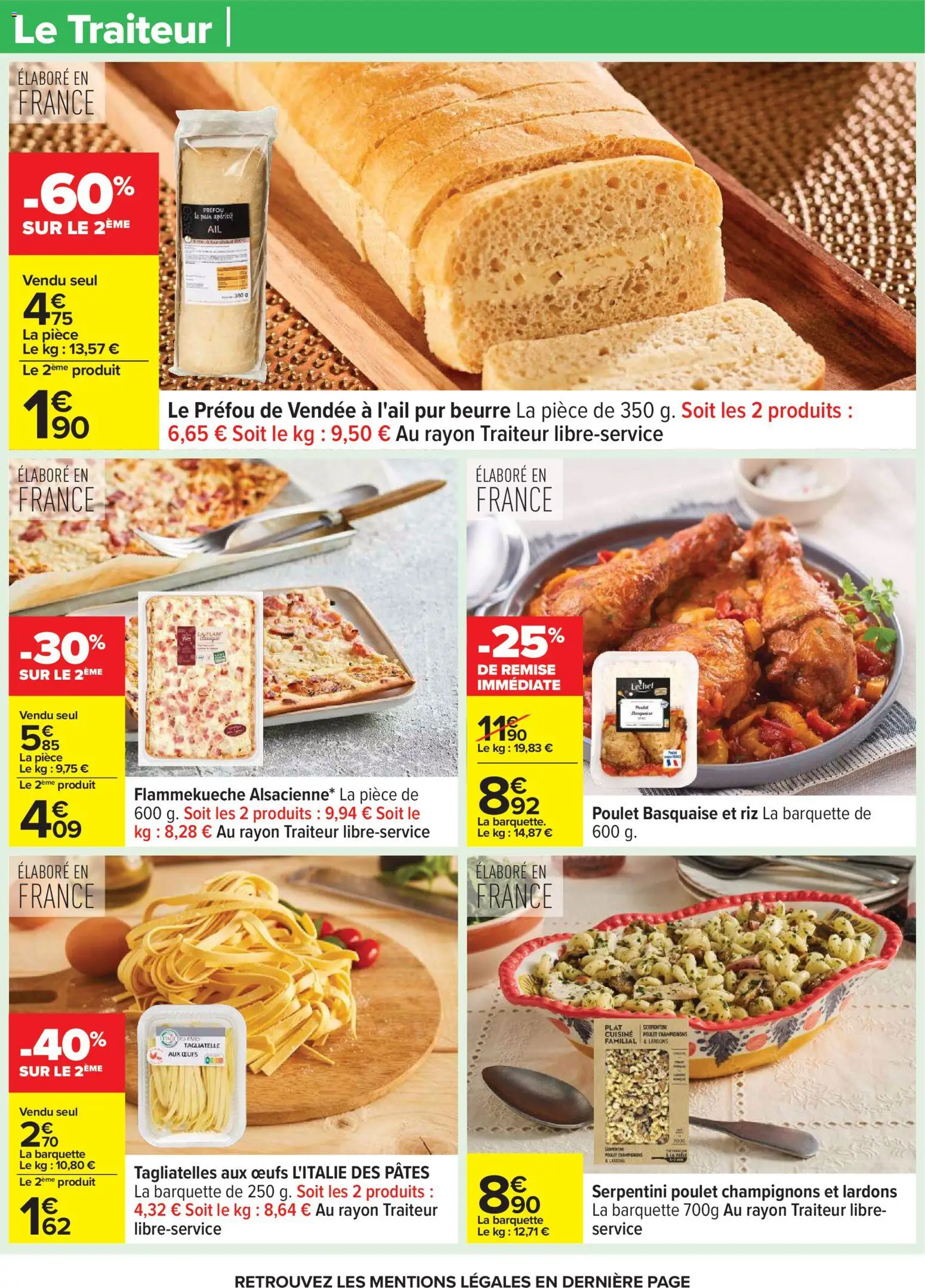 {H1} | Page: 32 | Produits: Lardons, Beurre, Riz, Pâtes