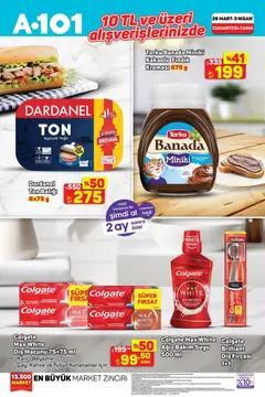 28.03.2026 tarihinden itibaren geçerli olan A101 kataloğu önizlemesi