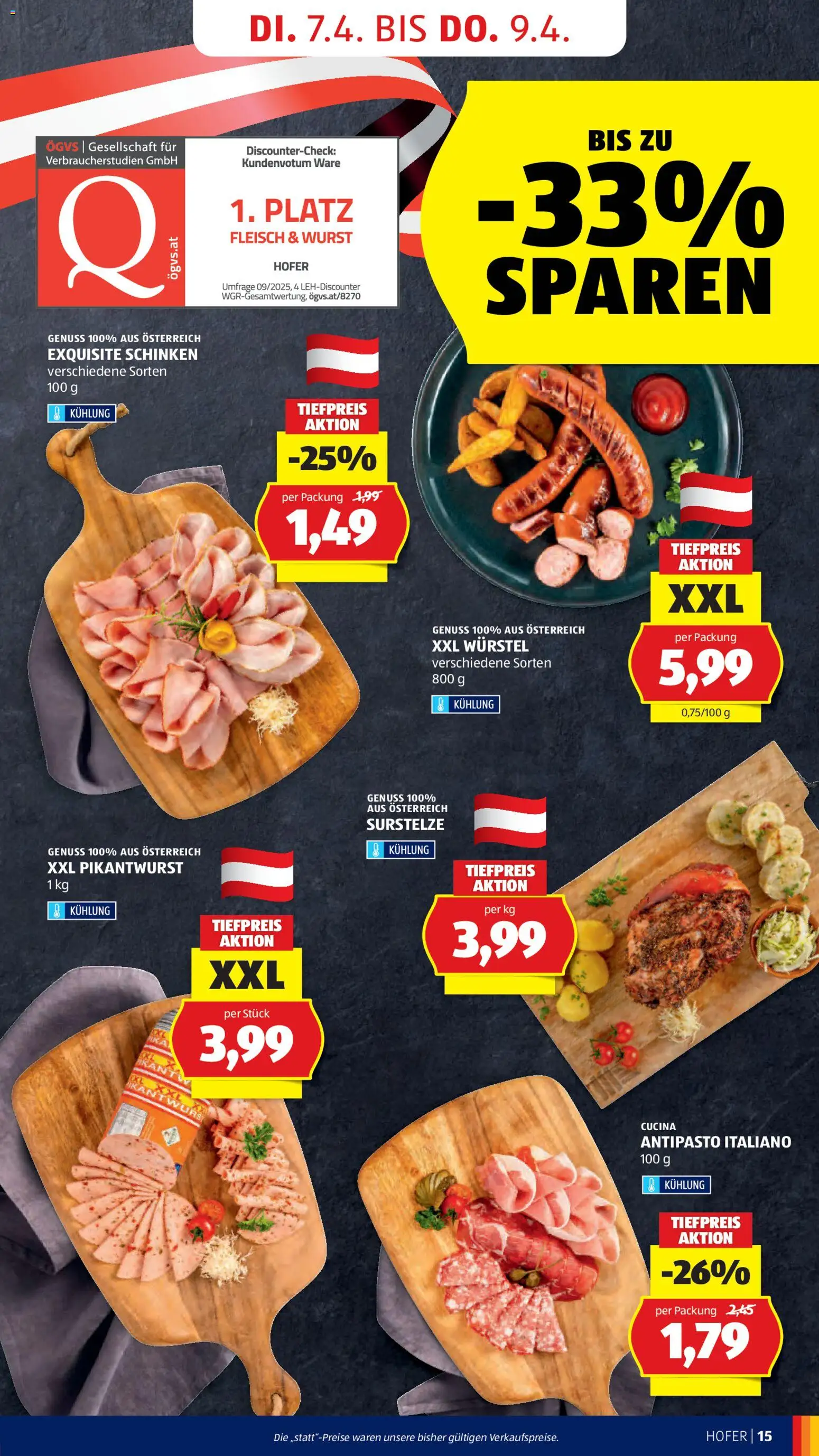 Hofer Flugblatt gültig ab 01.04.2026 | Seite: 17