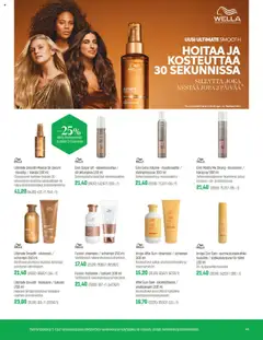  | Sivu: 43 | Tuotteet: Shampoo, Hoitoaine, Hiusöljy, Mousse