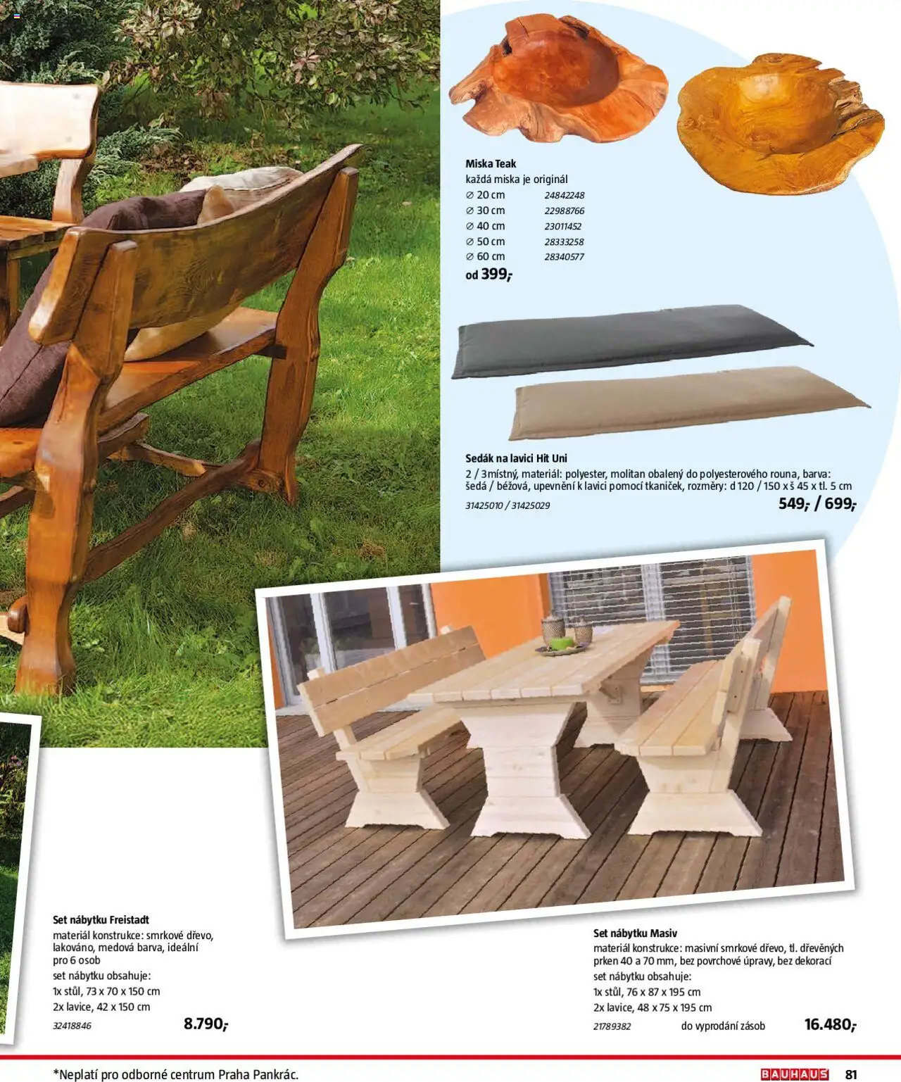 Bauhaus katalog Zahradní nábytek od 01.04.2025 | Strana: 81 | Produkty: Miska