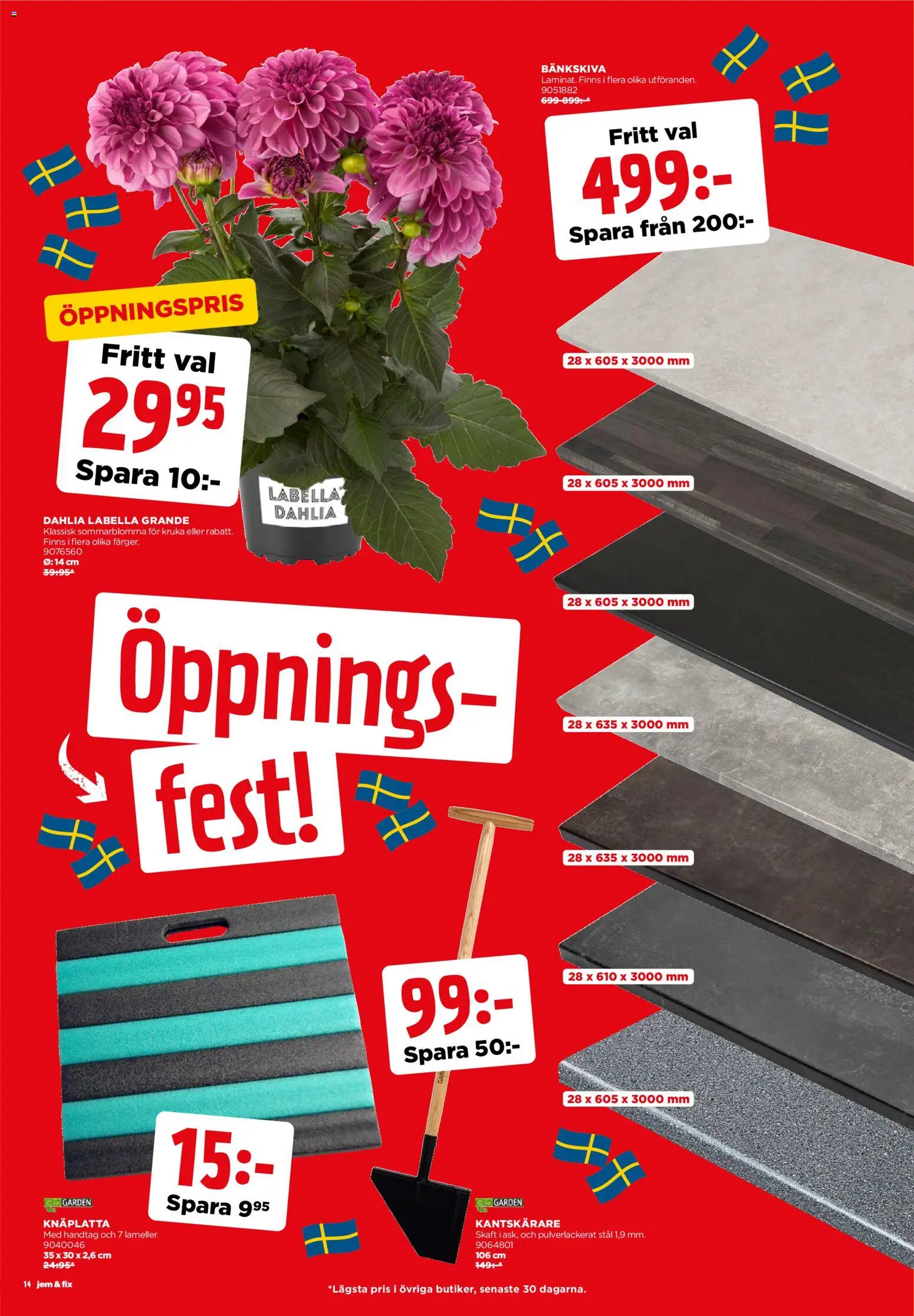 Jem & Fix reklamblad aktuell från 22.04.2026 | Sida: 14 | Produkter: Kruka