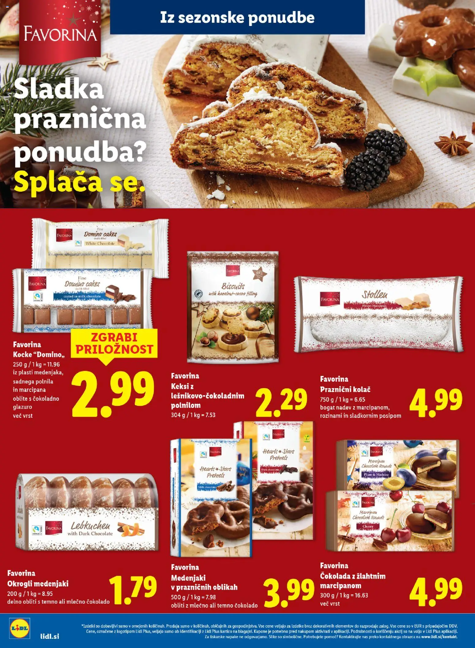 Novi Lidl katalog ponudbe – veljaven od 24.11.2025 | Stran: 12 | Izdelki: Keksi, Kolač, Cokolada