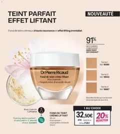 Stanhome - Prévisualisation de FOND DE TEINT CRÈME LIFTANT, 40 ml Niacinamide + biopolymère d'amande douce valide à partir de 10.11.2025 | Page: 71 | Produits: Plantes, Fond de teint, Crème