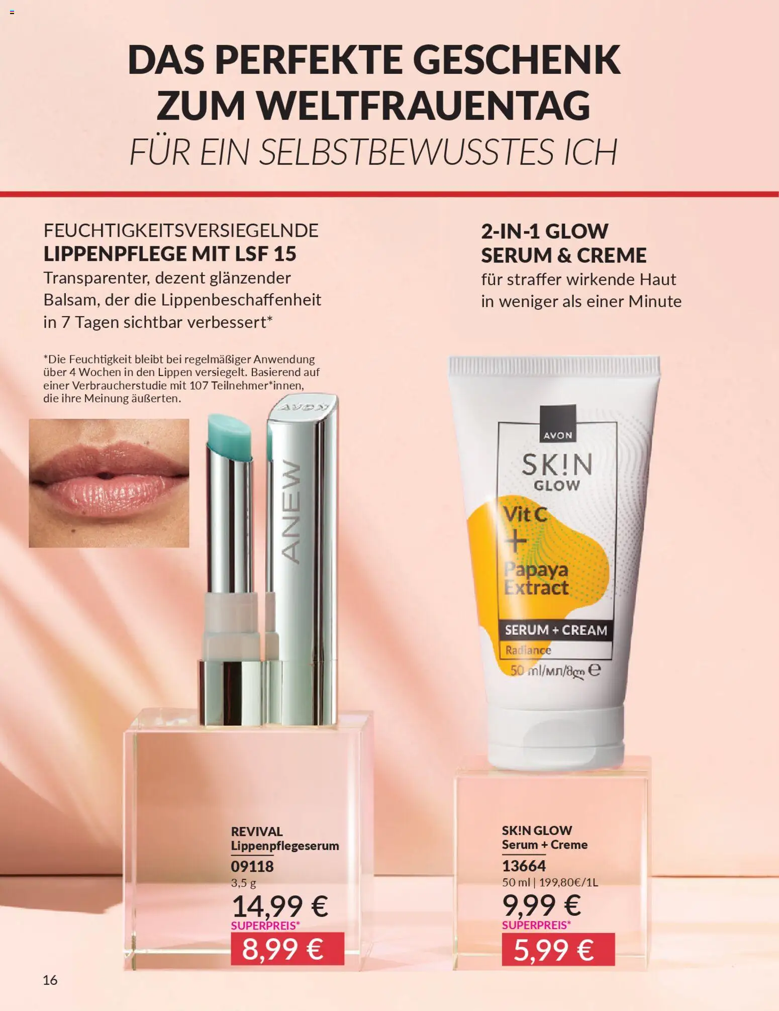 AVON Katalog März 2026 – gültig ab 01.03.2026 | Seite: 18 | Produkte: Creme, Serum