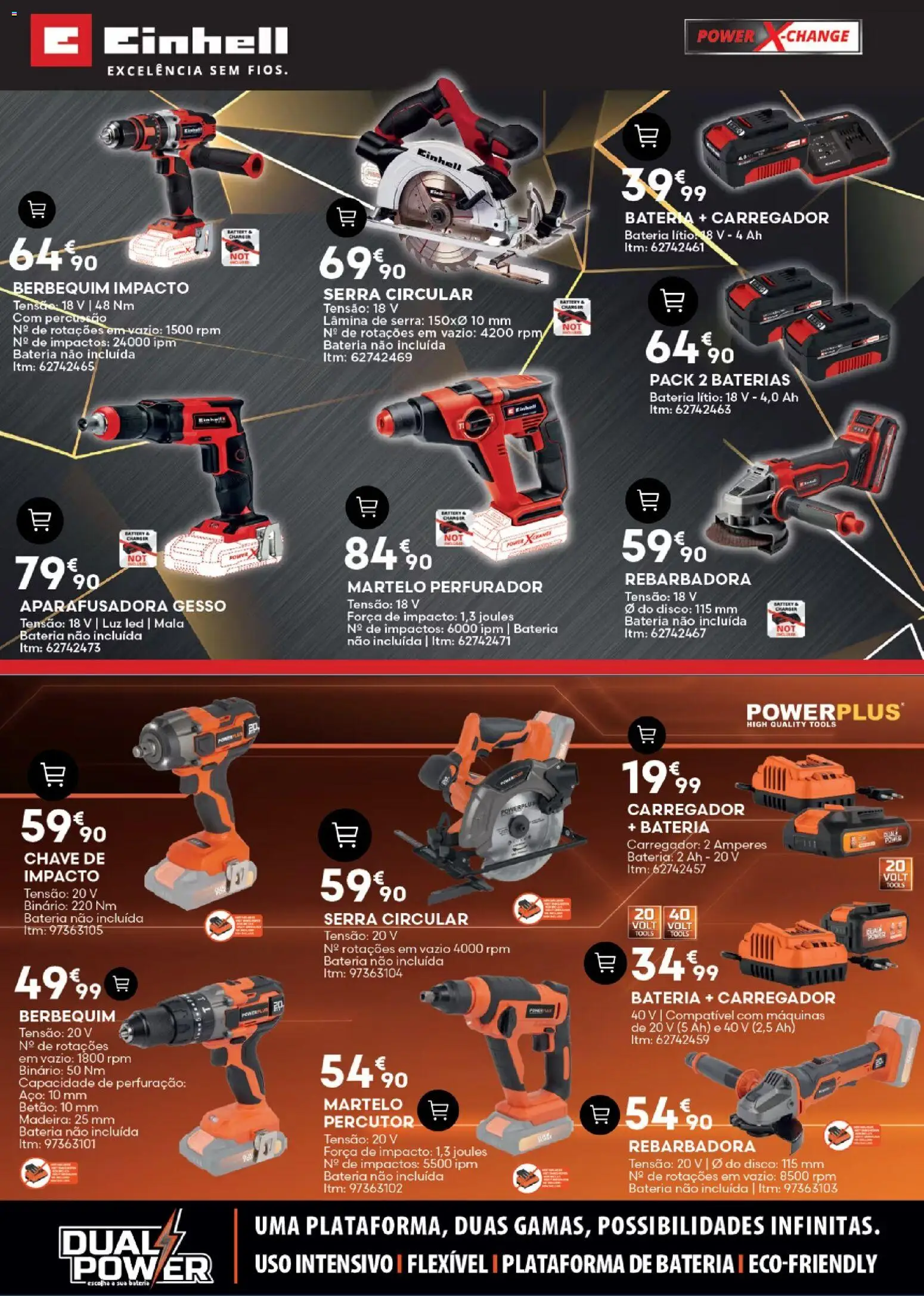 BricoMarché - Ferramentas - 12p - Fundão │ válido de 29.11.2025 | Página: 3 | Produtos: Bateria, Martelo