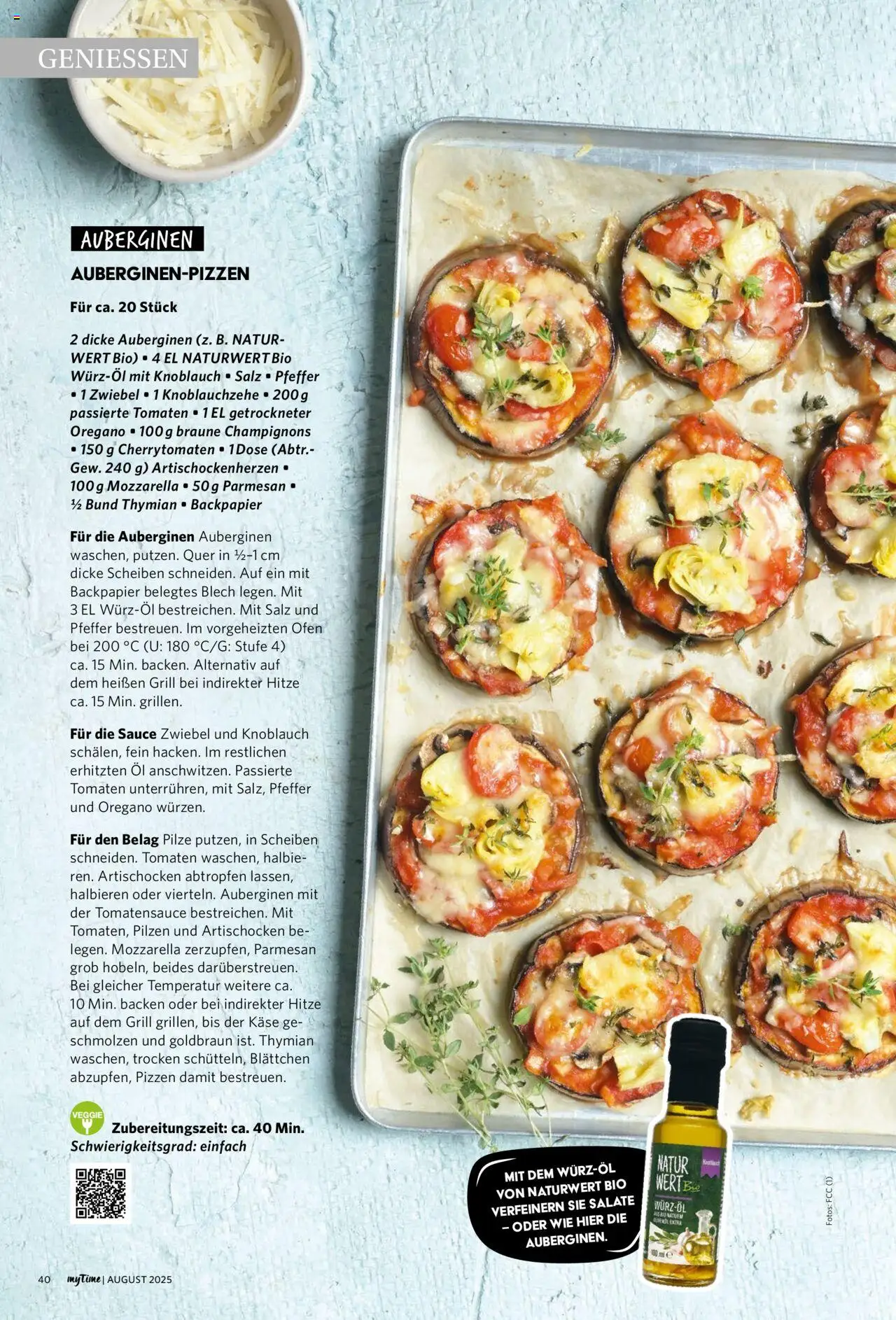 Combi - myTime August 2025 - gültig ab dem 01.08.2025 | Seite: 40 | Produkte: Ofen, Grill, Tomaten, Salz