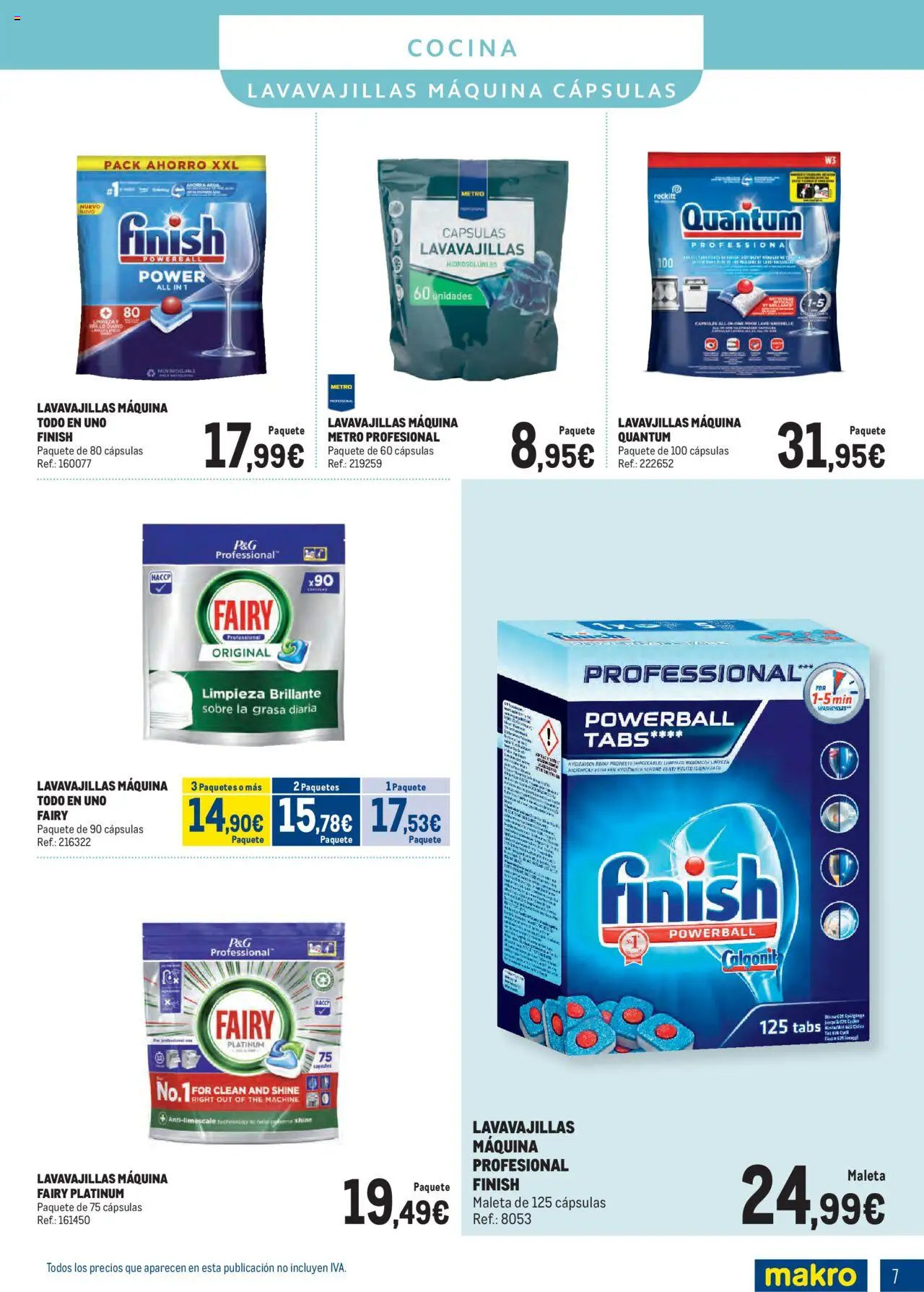 Makro - Especial Limpieza Norte II │ válido desde el 01.09.2025 | Página: 7 | Productos: Maleta, Cocina, Lavavajillas