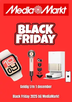 Media Markt - Black Friday - Voorbeeld van een folder van Media Markt, geldig van 20.11.2025
