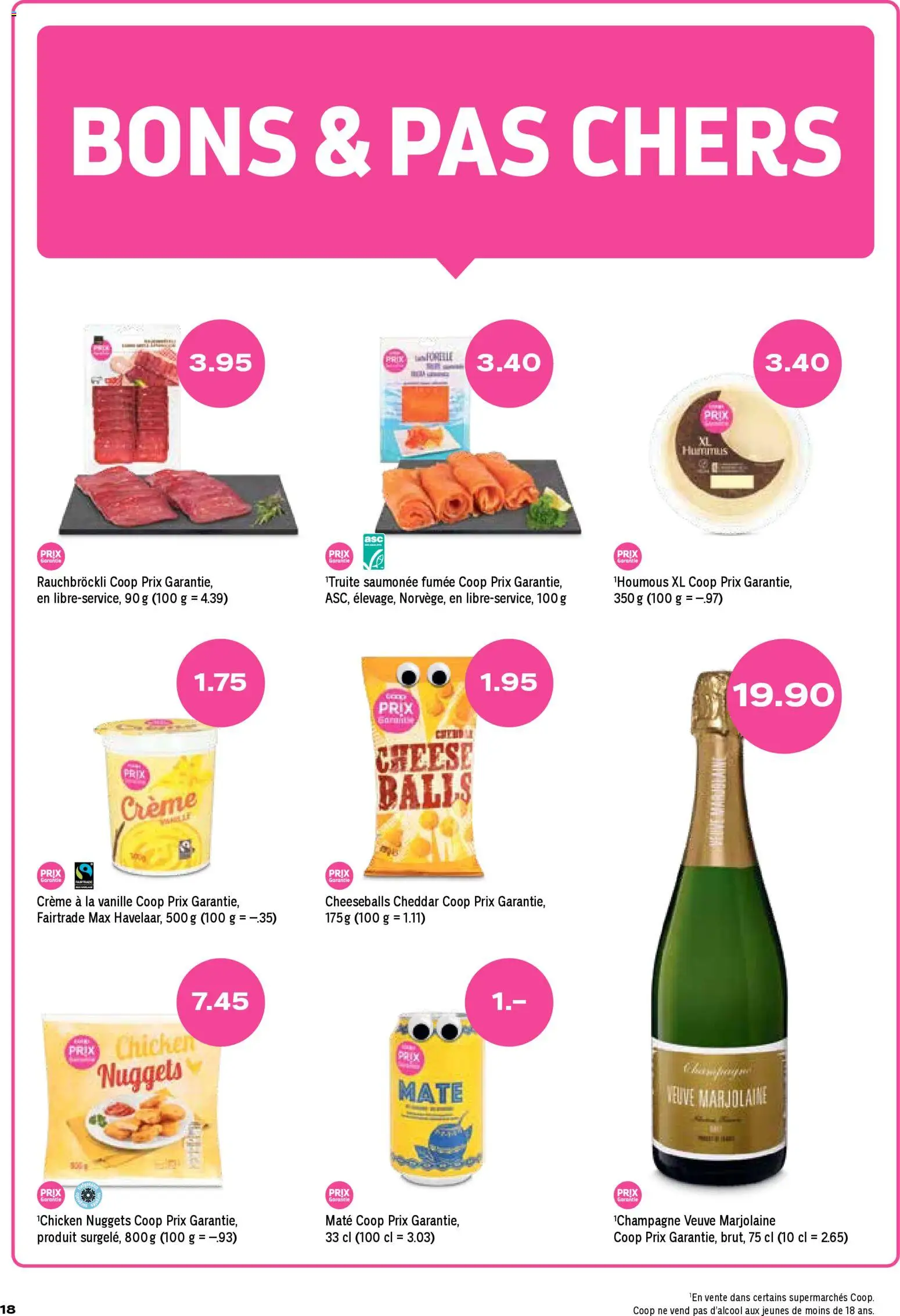 Coop - Les actions de la semaine – gültig ab 22.12.2025 | Seite: 18 | Produkte: Creme