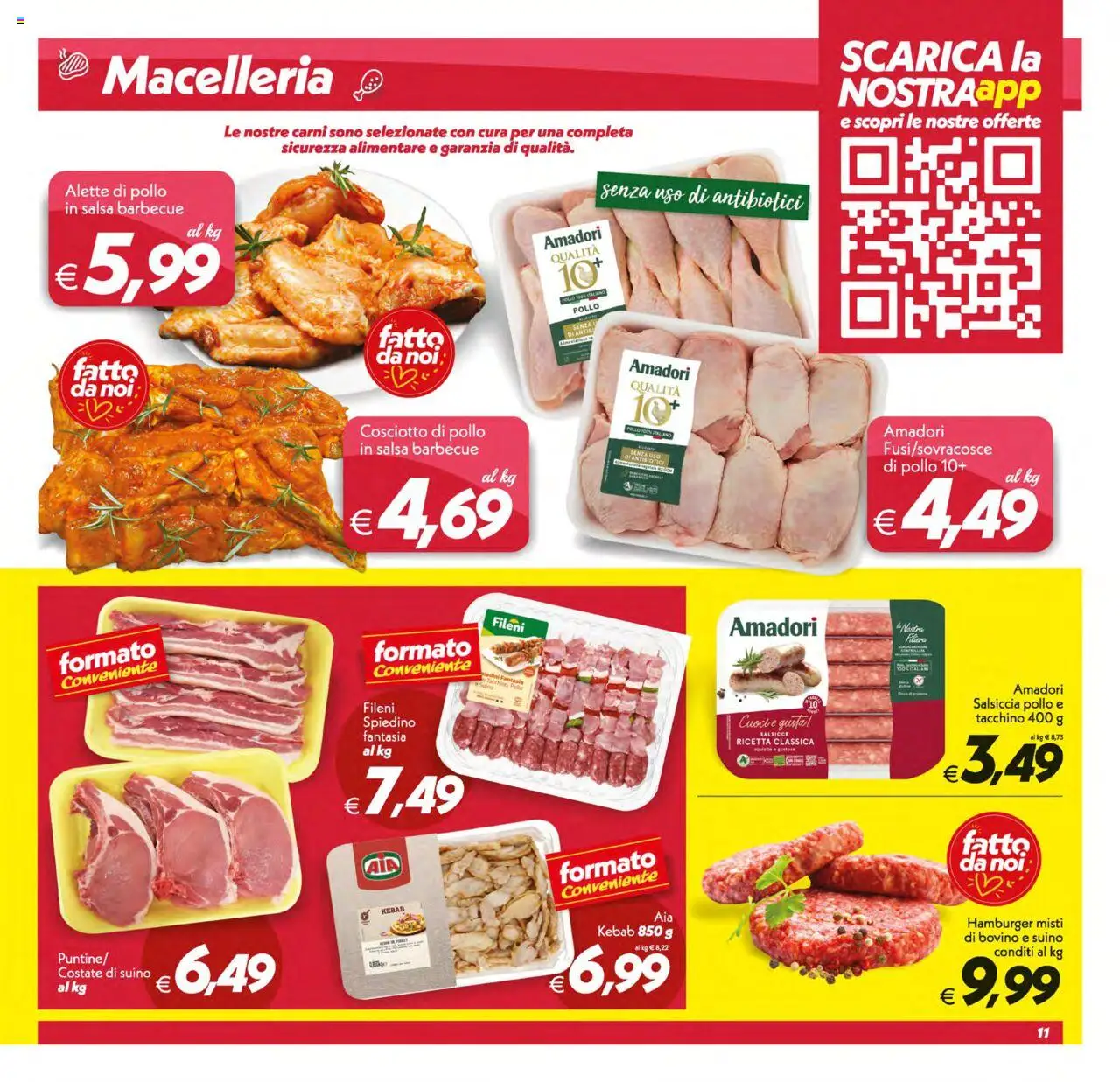 Volantino SuperConveniente del 12.08.2025 | Pagina: 11 | Prodotti: Salsa, Barbecue, Salsiccia, Salsa barbecue
