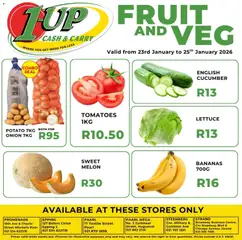 1UP Cash & Carry specials catalogue – valid from 23.01.2026