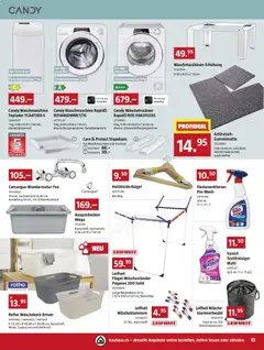 Bauhaus Aktionen ab 26.01.2026 gültig | Seite: 13 | Produkte: Fleckenentferner, Toplader, Waschmaschine, Trockner