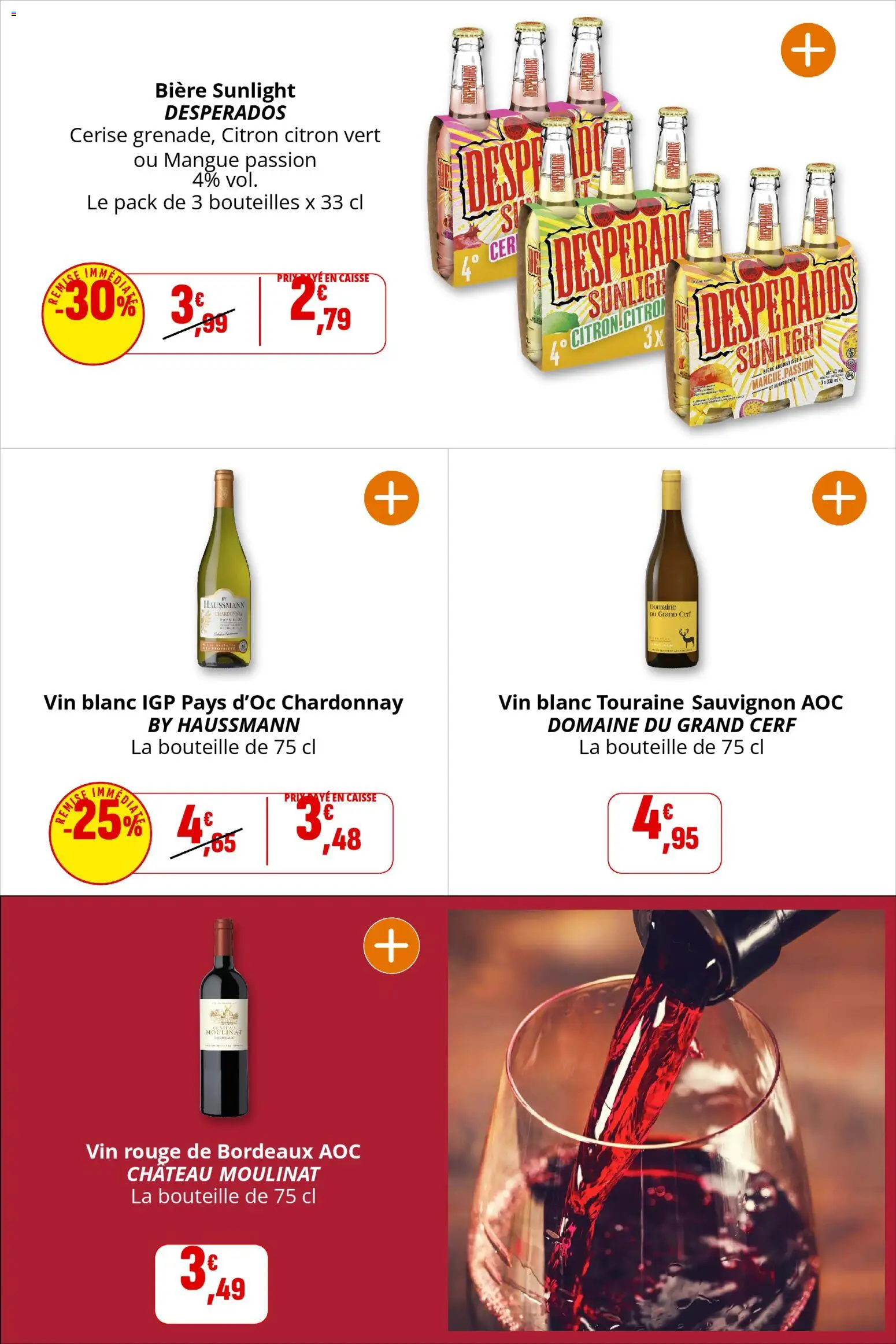 {H1} | Page: 35 | Produits: Desperados, Citron, Citron vert, Vin