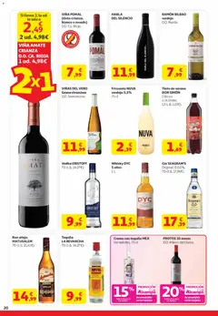 Vista previa Alcampo Canarias válido desde el 21.04.2026 | Página: 20 | Productos: Crema, Té, Vodka, Whisky
