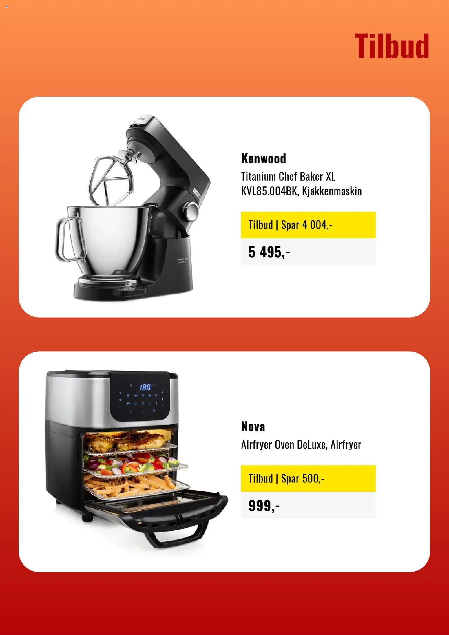 {H1} | Side: 5 | Produkter: Airfryer, Kjøkkenmaskin