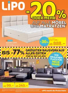 Lipo Aktionen ab 22.09.2025 gültig