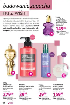 Pogląd oferty "TOŁPA pielęgnujące perfumy, do włosów w mgiełce, 90 ml" - ważna od 18.04.2026 | Strona: 38 | Produkty: Perfumy, Body, Lotion, Woda