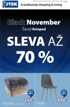 Náhled letáku JYSK Black Friday od 03.11.2025