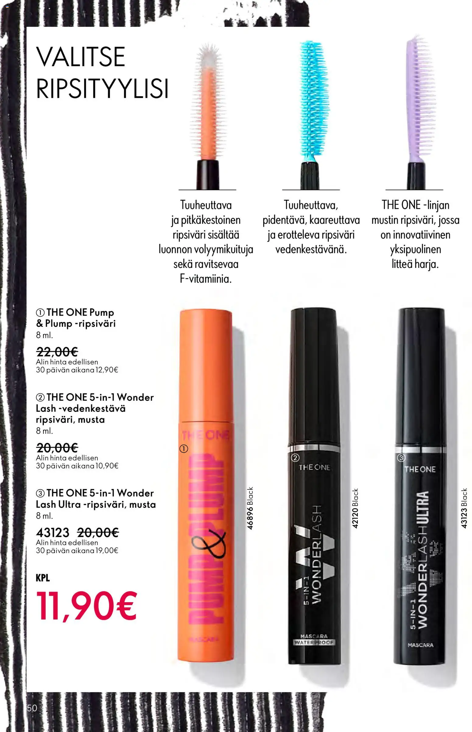 Oriflame - Esite 03 – voimassa 18.02.2026 alkaen | Sivu: 50 | Tuotteet: Ripsiväri