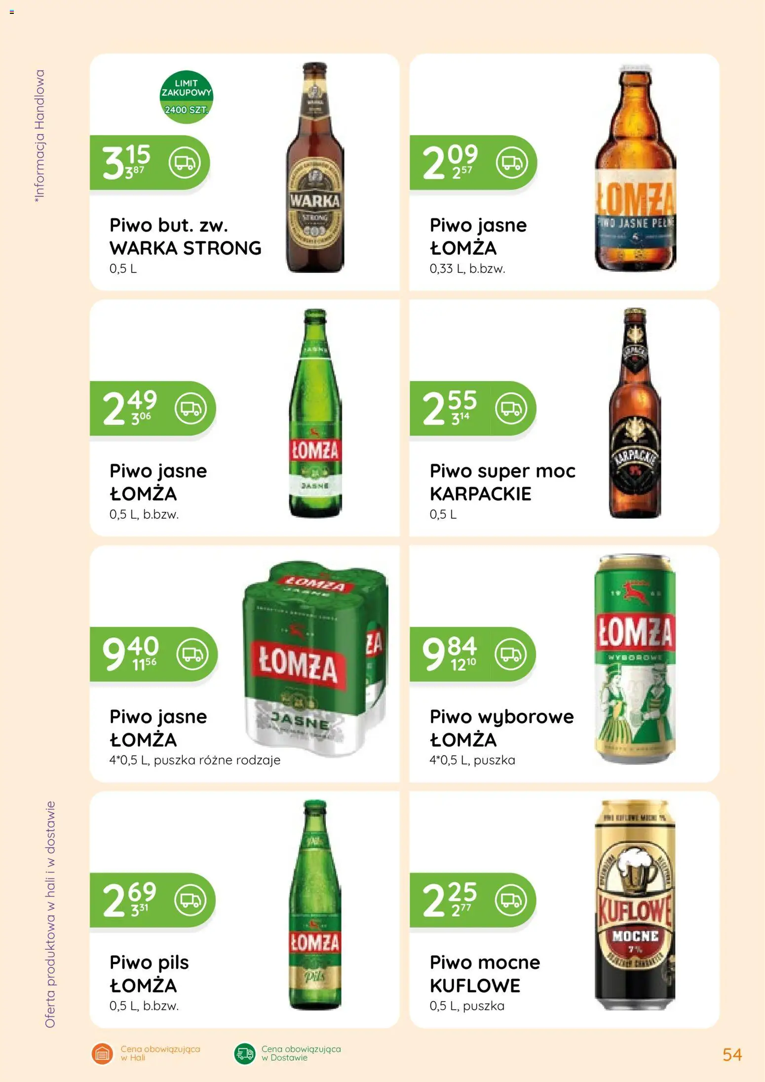 Eurocash gazetka - Oferta Produktowa Północny-Zachód od 09.04.2026 | Strona: 54