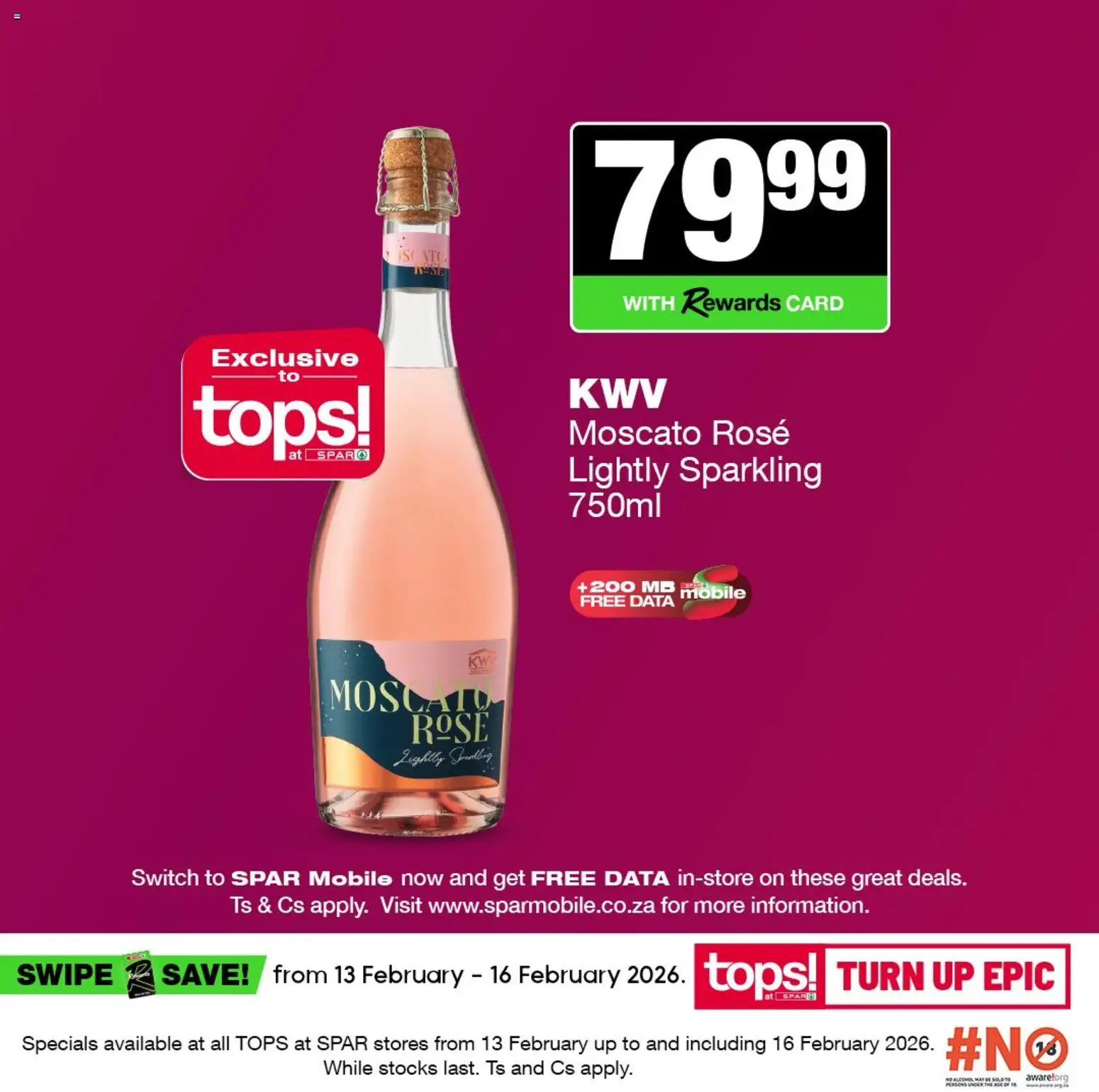New Tops at Spar catalogue – valid from 13.02.2026 | Page: 2 | Products: Data, Switch