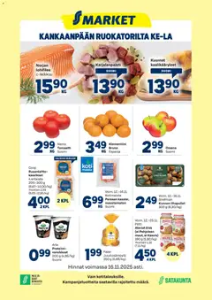 S-market-mainoslehti voimassa 12.11.2025 alkaen