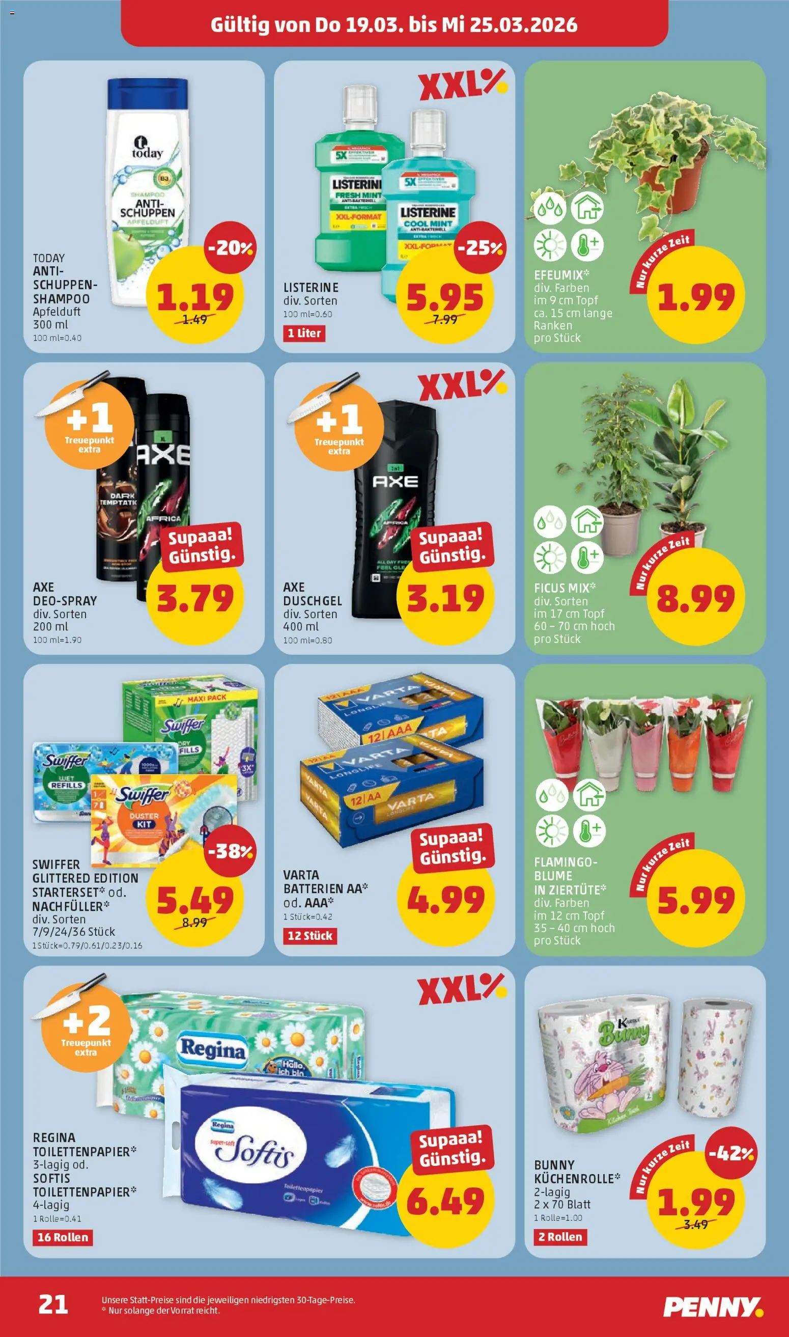 Die besten Angebote | Penny Markt - Flugblatt ab 19.03.2026 | - Jetzt stöbern! | Austria